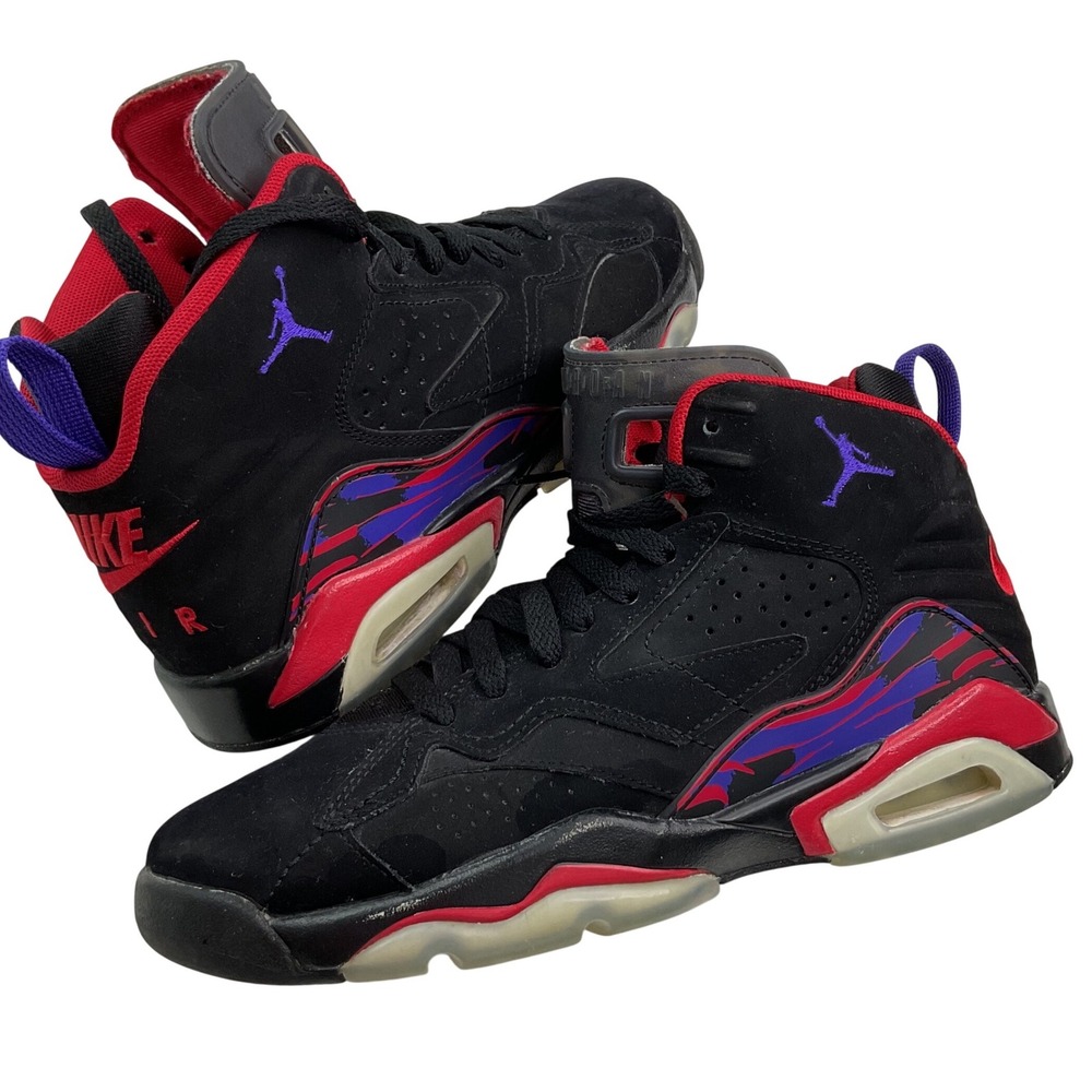 Jordan MVP Black University Blue Red Purple DZ5577-006 Youth 5.5Y Sneakers